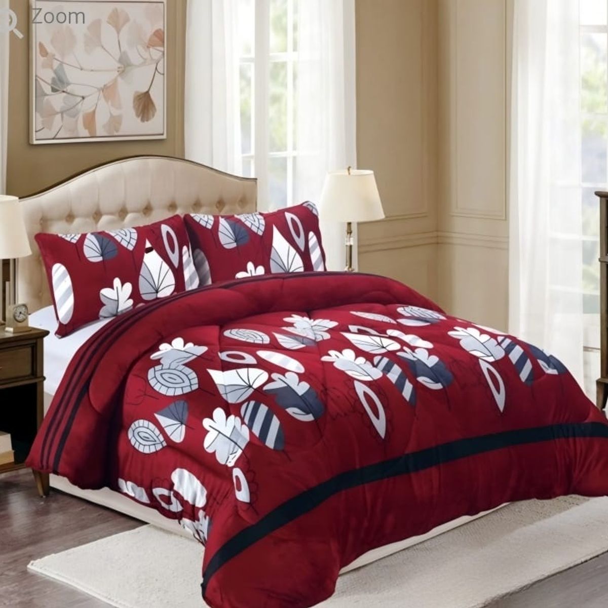 GENERICO - Cubrecama de Invierno Plush con Chiporro 2 p, RS1032