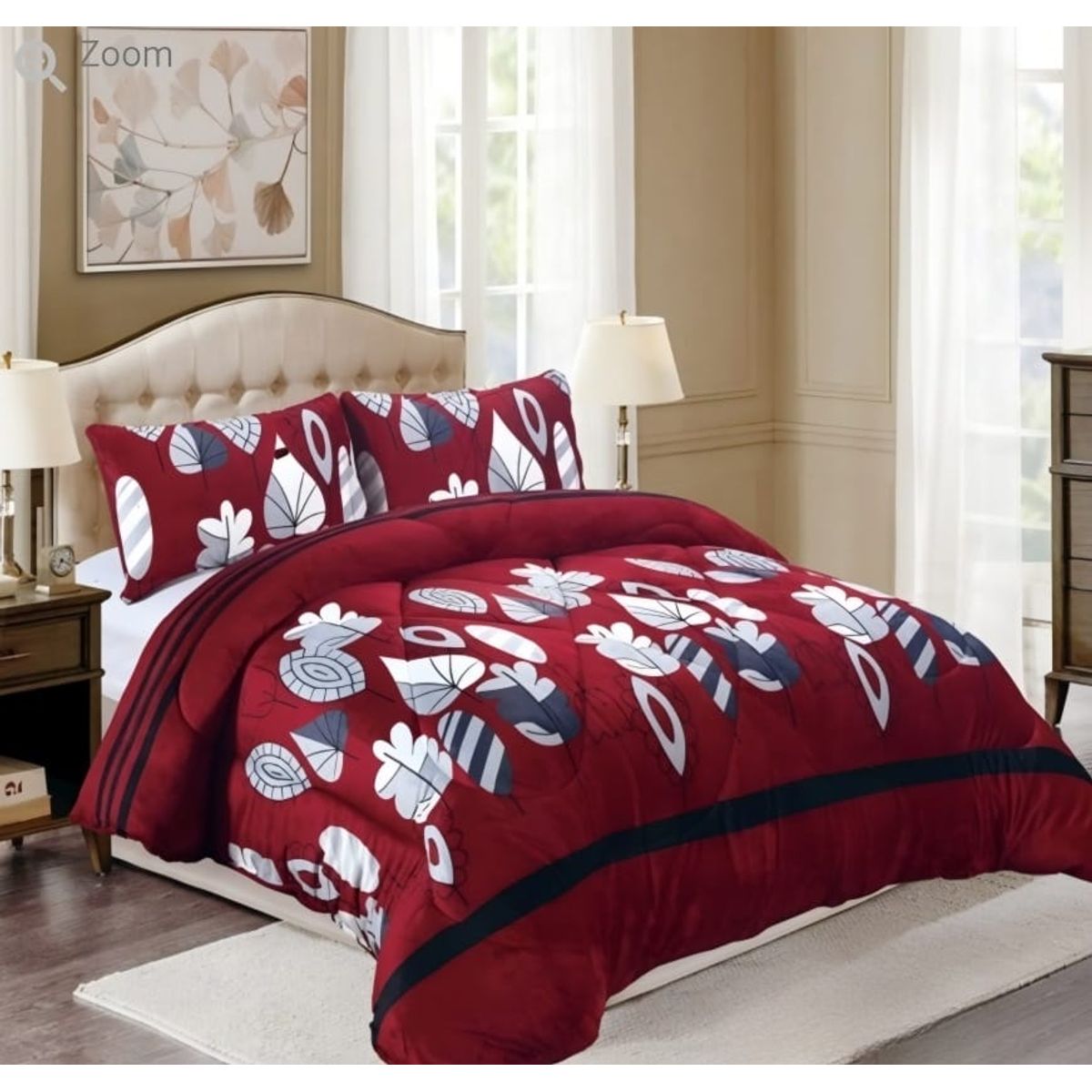 GENERICO - Cubrecama de Invierno Plush con Chiporro 2 p, RS1032