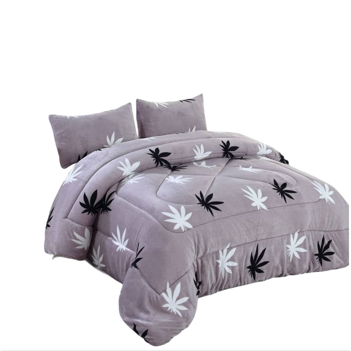 GENERICO - Cubrecama de Invierno Plush con Chiporro 2 p, RS1033