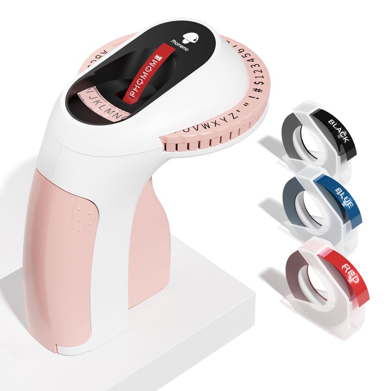 BLWOENS - Máquina de etiqueta portátil - Rosa
