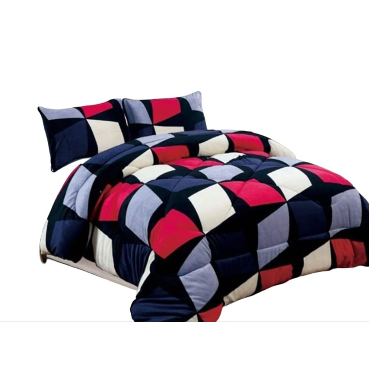 GENERICO - Cubrecama de Invierno Plush con Chiporro 2 p, RS1035