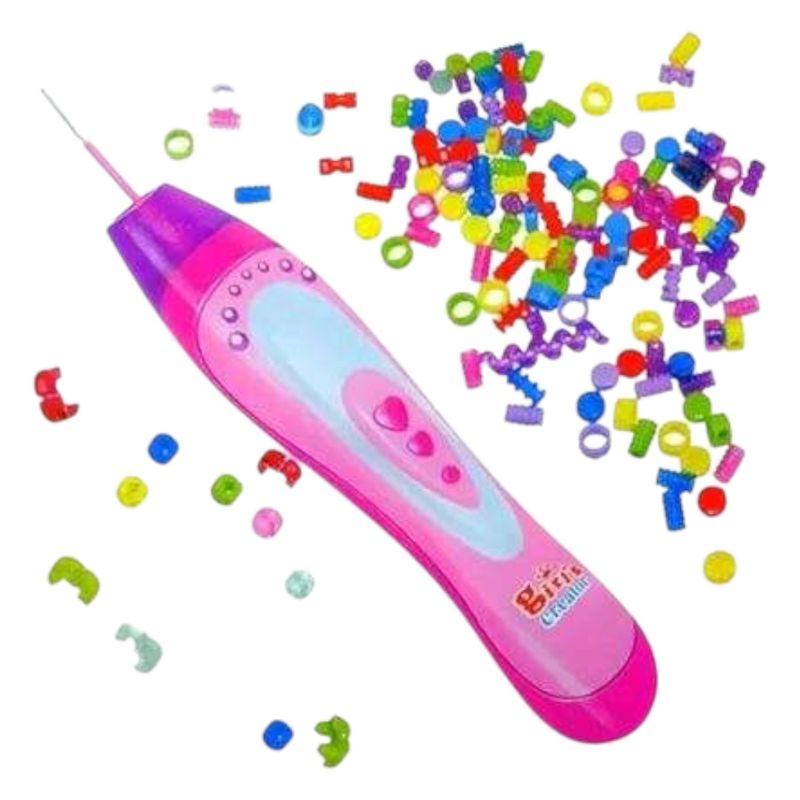 INVENCIBLE - TRENZADOR CABELLO CREA TRENZAS DIVERTIDAS Y COLORIDAS NC63