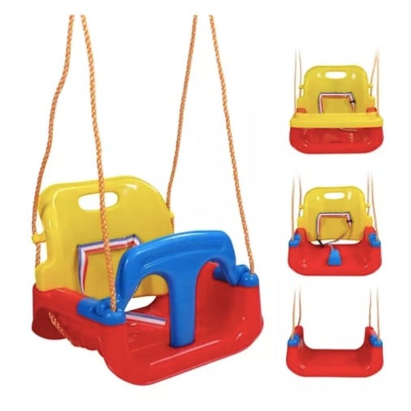 GENERICO - Columpio Silla 3 En 1 Ajustable Portátil