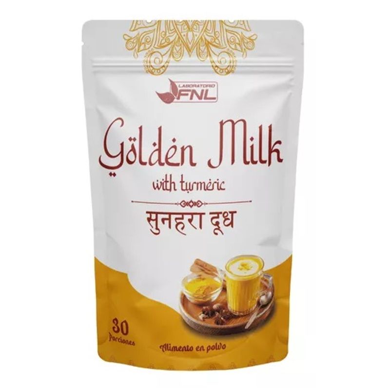 FNL - Golden Milk Fnl 270 Gr Polvo. Doypack
