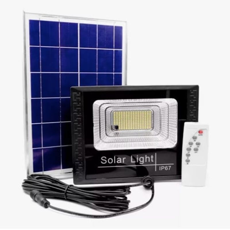 GENERICO - Foco Reflector Solar Interior Y Exterior 300w