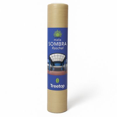 Imagen 2 del producto Malla Raschel Sombra Decorativa Premium de 2.10 x 10 mts Arena.