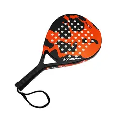 JUGUETON - Raqueta Pala Paleta Padel Fibra Carbono 4003 Advanced Naranj