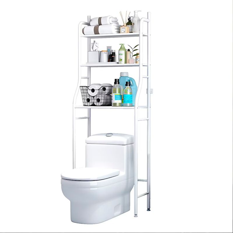 GENERICO - Estante Organizador Metálico De Almacenamiento Para Baño De 3 Niveles