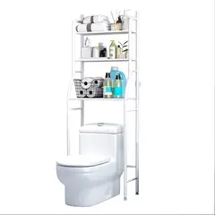 GENERICO - Estante Organizador Metálico De Almacenamiento Para Baño De 3 Niveles