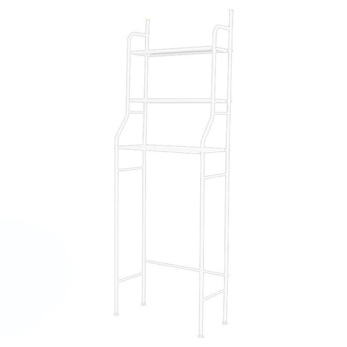 GENERICO - Estante Organizador Metálico De Almacenamiento Para Baño De 3 Niveles