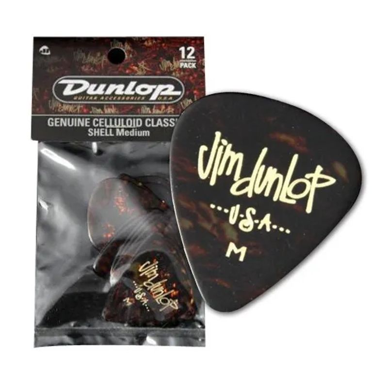 DUNLOP - 12 Uñetas Dunlop 483P05MD Shell