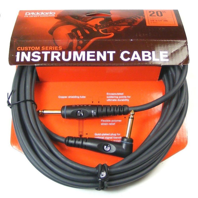 DADDARIO - Cable para instrumento Daddario PWGRA20 conector recto 6 m
