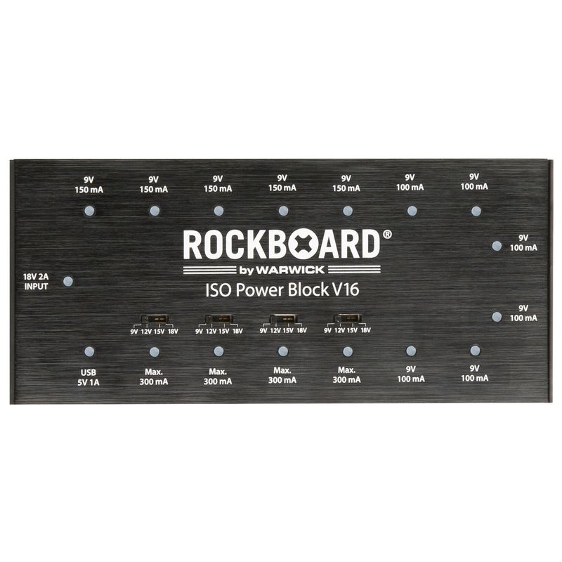 ROCKBAG - Fuente de poder Rockboard ISO Power Block V16