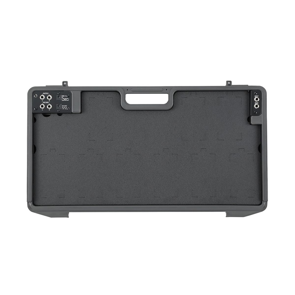 BOSS - Case Pedalboard Rígido Boss BCB-90X Gris con Fuente