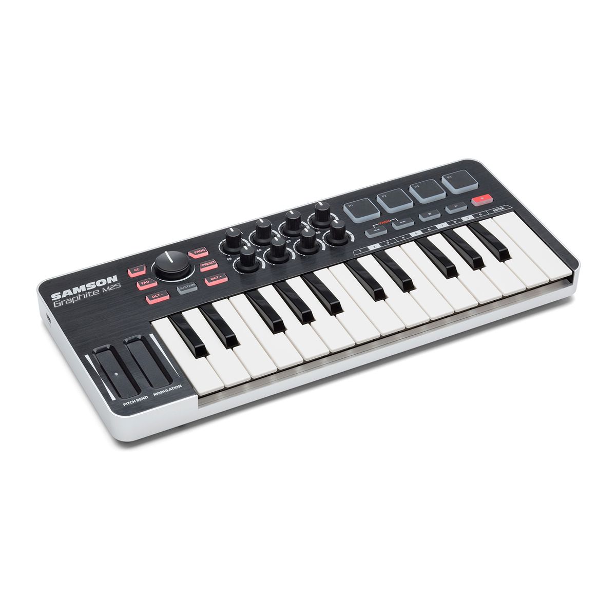 SAMSON - Teclado controlador Samson GRAPHITE M25 negro