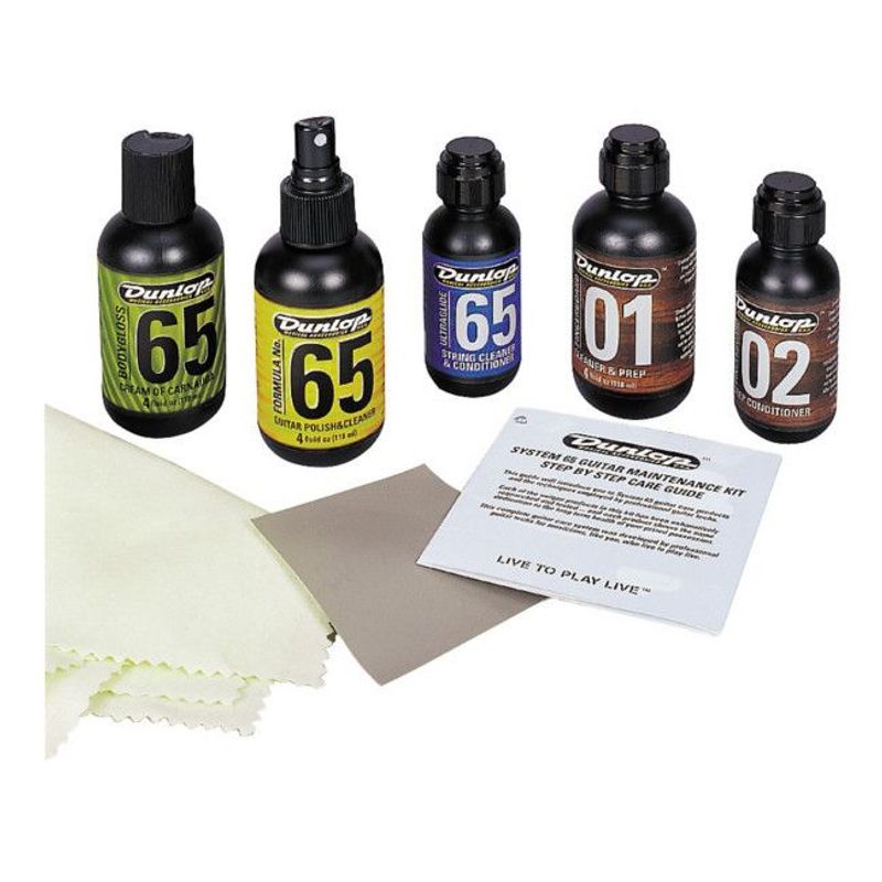 DUNLOP - Kit de limpieza de cuerdas Dunlop SYSTEM 65