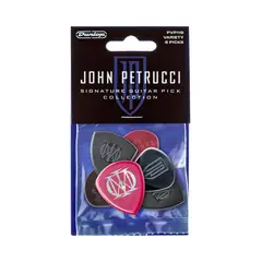 DUNLOP - Pack mixto de 6 uñetas Jim John Petrucci signature
