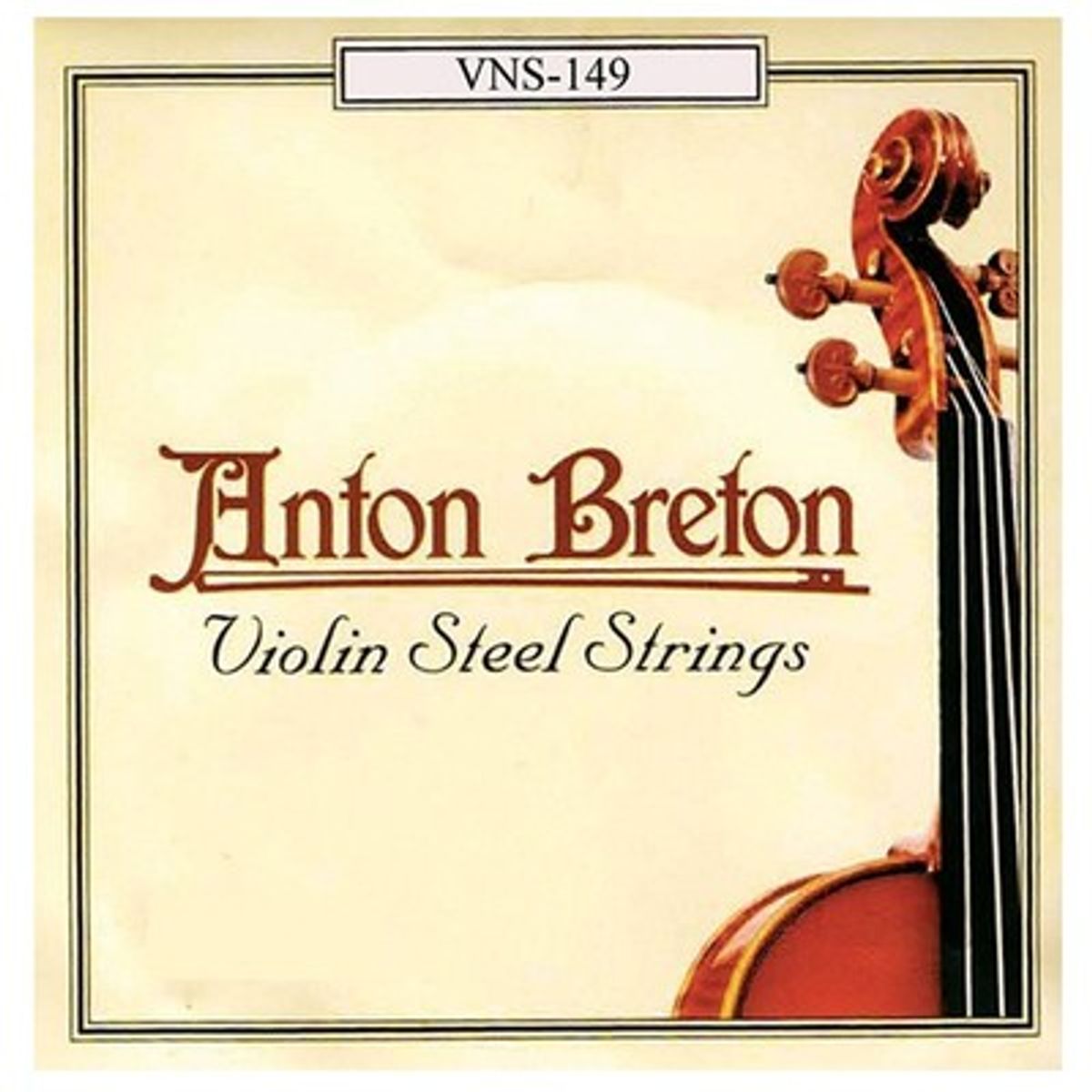 ANTON BRETON - Set de cuerdas 12 de acero para violín Anton Breton VNS-149