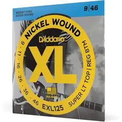 DADDARIO - Set Cuerdas guitarra eléctrica EXL125 009
