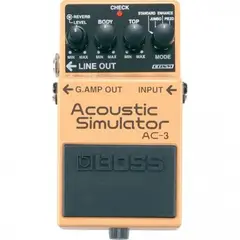 BOSS - Pedal simula guitarra acústica AC-3 Acoustic Simulator