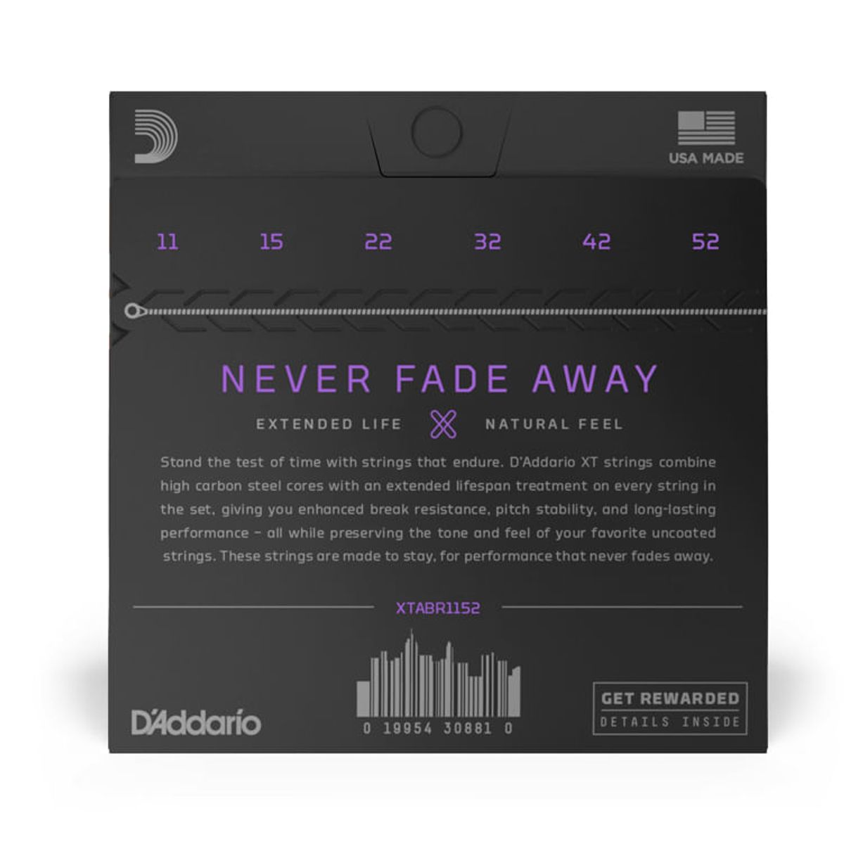 DADDARIO - SET DE CUERDAS PARA GUITARRA FOLK DADDARIO XTABR1152