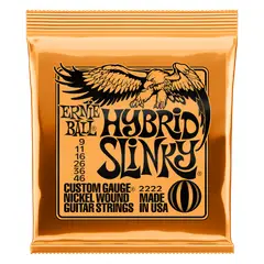 ERNIE BALL - Set Cuerdas guitarra eléctrica 2222 HYBRID