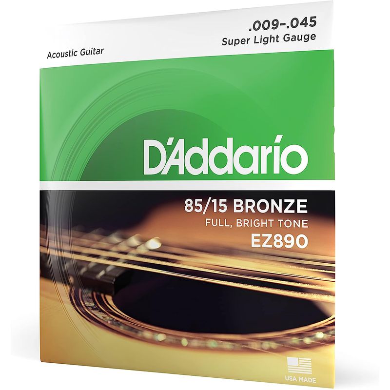 DADDARIO - Set cuerdas para guitarra folk Daddario EZ890 009