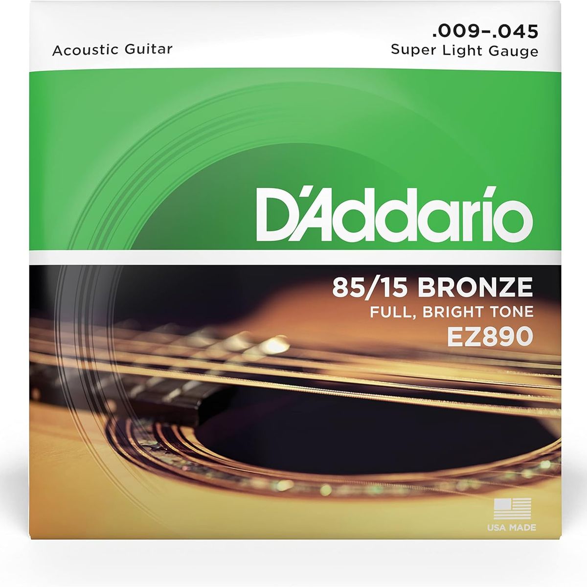 DADDARIO - Set cuerdas para guitarra folk Daddario EZ890 009