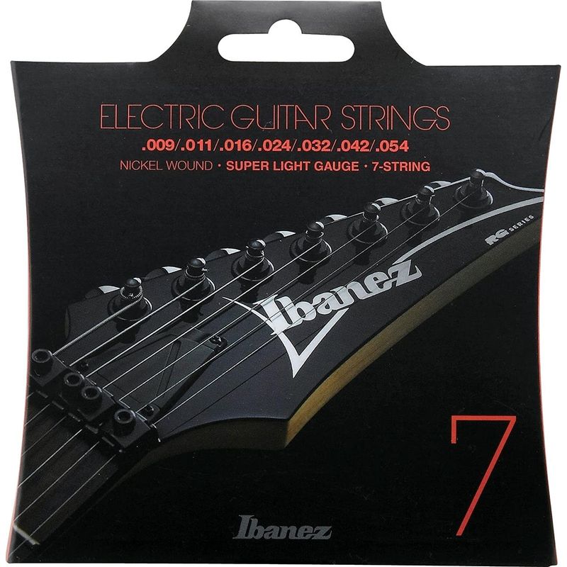 IBANEZ - Set de 7 cuerdas Ibanez guitarra eléctrica 009-054
