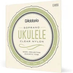 DADDARIO - Set de cuerdas de nylon para Ukelele Soprano EJ65S