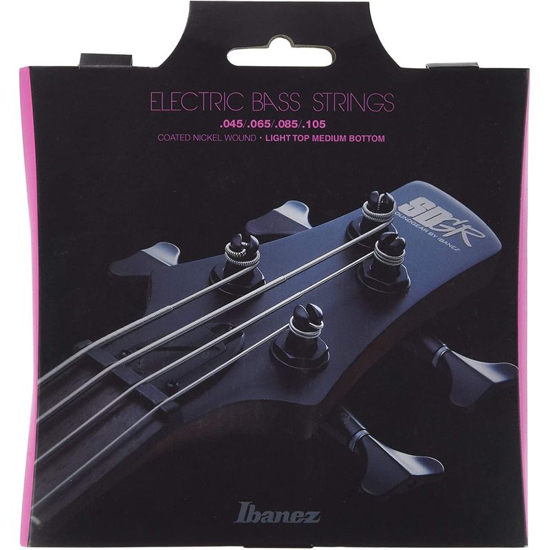 IBANEZ - Set de 4 cuerdas para bajo eléctrico Ibanez IEBS4C 045-105