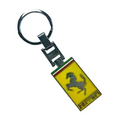GENERICO - Llavero Formula 1 Logo Metalico Scuderia Ferrari Caballino