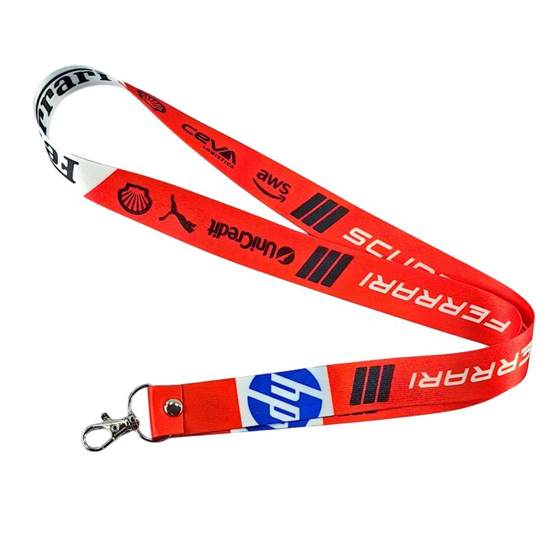 FORMULA 1 - Colgante Llavero Lanyard Scuderia Ferrari Hp Formula 1 2025 Ferrari Hp