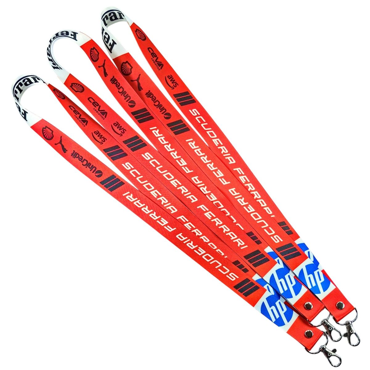 FORMULA 1 - Colgante Llavero Lanyard Scuderia Ferrari Hp Formula 1 2025 Ferrari Hp