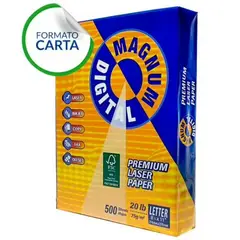 GENERICO - Resma Papel Tipo Carta Magnun - 500 Hojas - 75gr