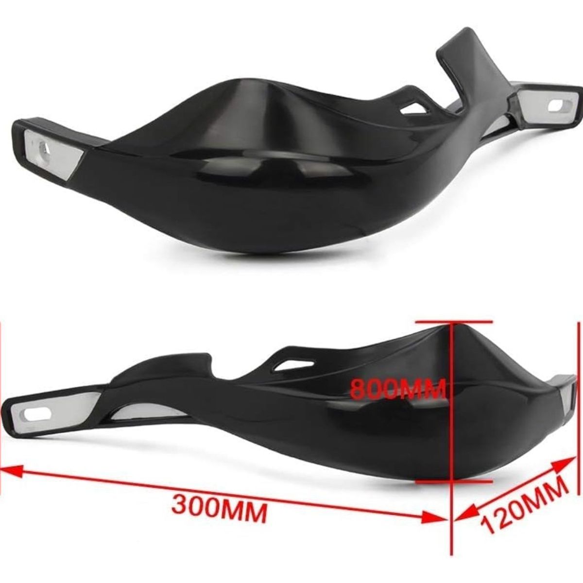 GENERICO - PROTECTOR DE MANILLAR PARA MOTOCROSS CON DOBLE SOPORTE UNIVERSAL