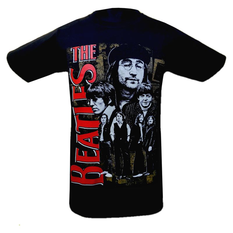 THE BEATLES - Polera The Beatles Doble Estampado