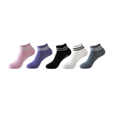 Imagen 2 del producto Calcetines Antideslizantes Para Yoga Pilates Set 5 Pares