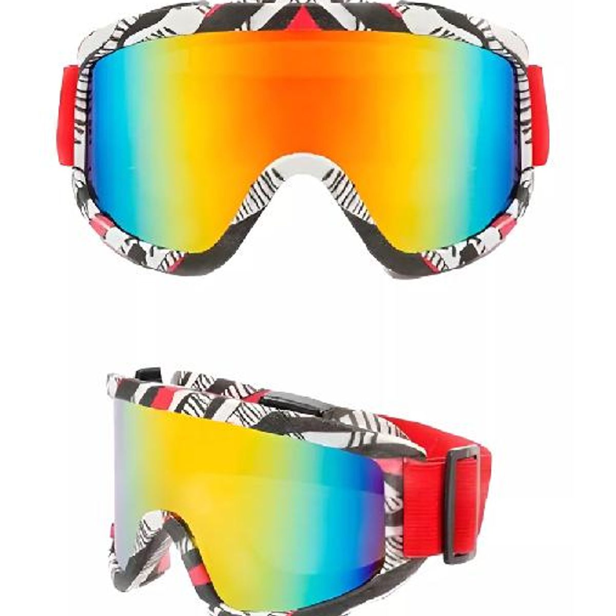 GENERICO - Antiparra lentes nieve adultos ski y snowboard multicolor