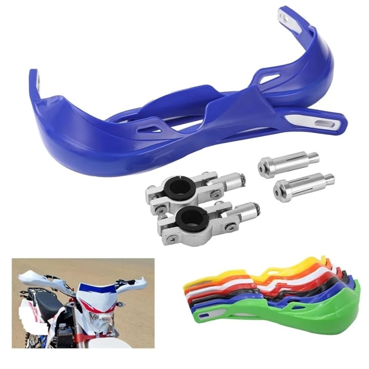 GENERICO - Cubre puños universal para motocross y vehículos todo terreno