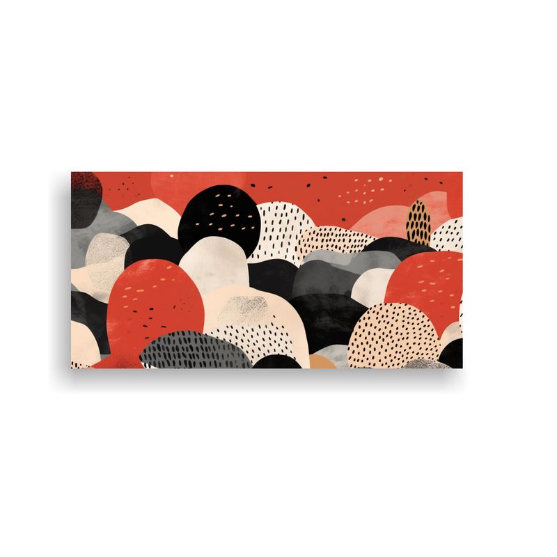 GENERICO - Patrón Abstracto Minimalista Contemporáneo 60x30 Cm