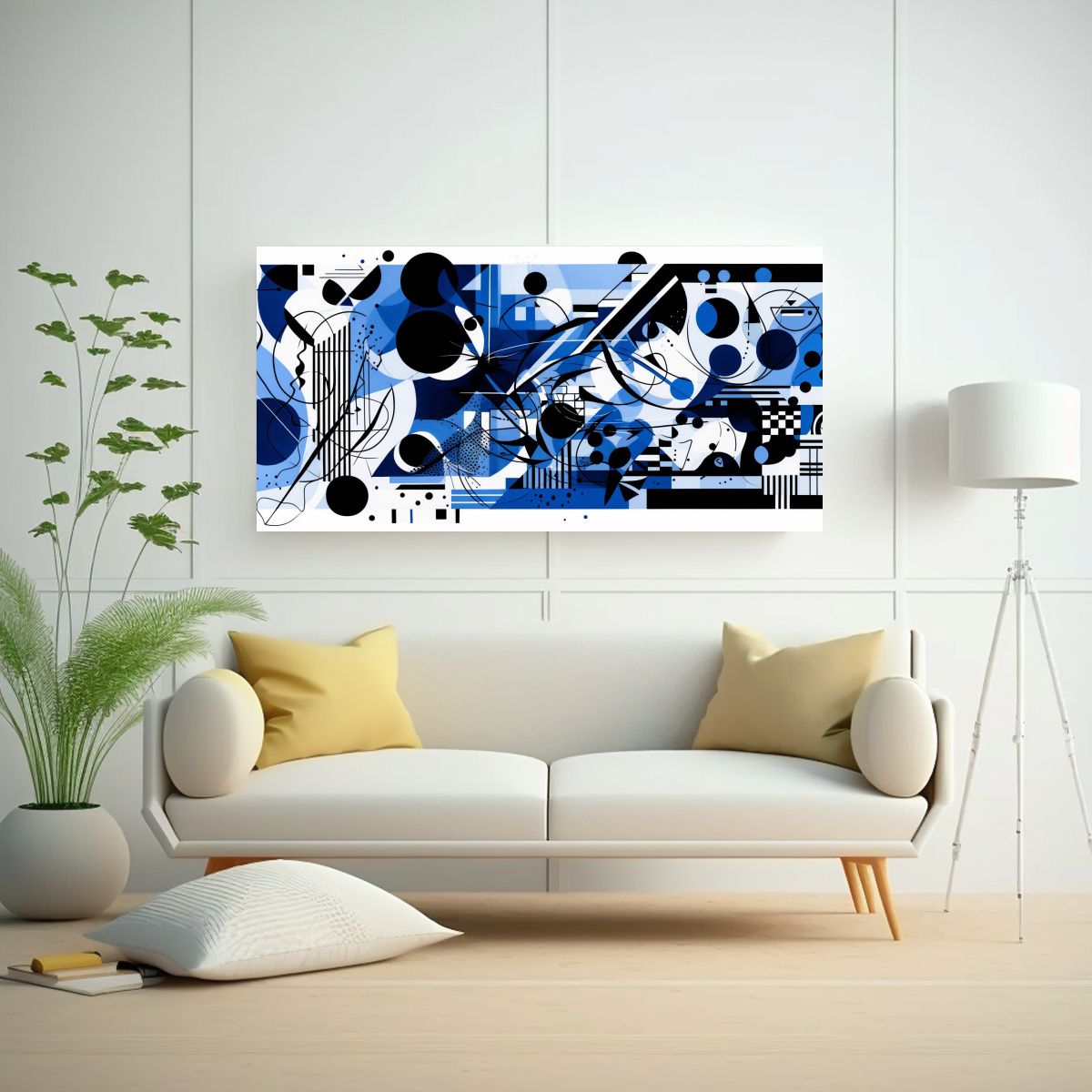 GENERICO - Pinturas Decorativas De Temática Oceánica Para 100x50 Cm