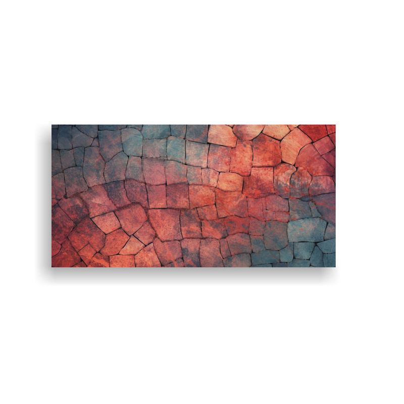 GENERICO - Pinturas Decorativas Con Texturas Y Armonía 80x40 Cm