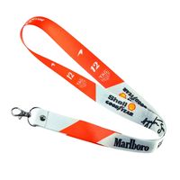 Colgante Llavero Lanyard F1 Mclaren Senna 1990 Blanco