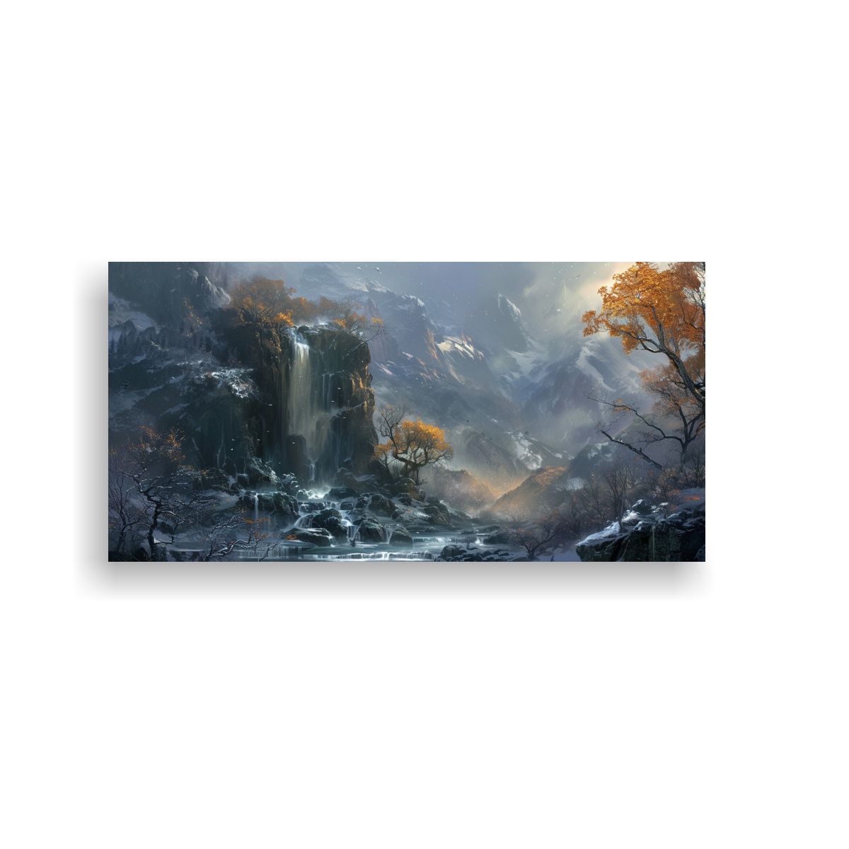 GENERICO - Pinturas Decorativas Acuarela Para Exposición 21 60x30 Cm