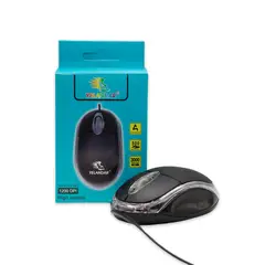 JTF - Mouse Óptico con Cable 1200 DPI