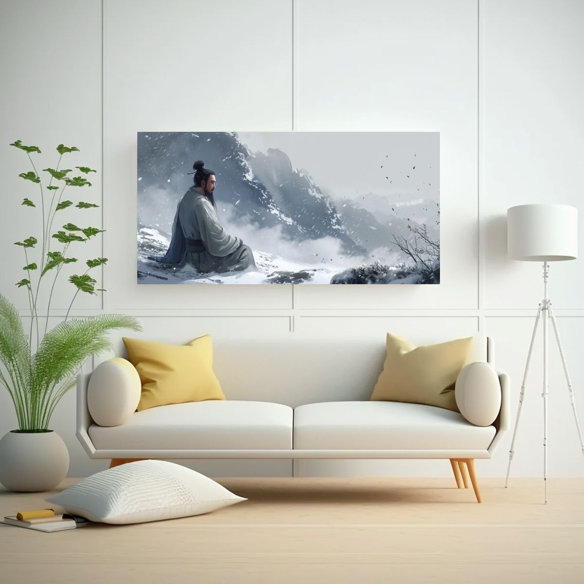 GENERICO - Pinturas De Decoración De Arte Fino Serenidad 80x40 Cm