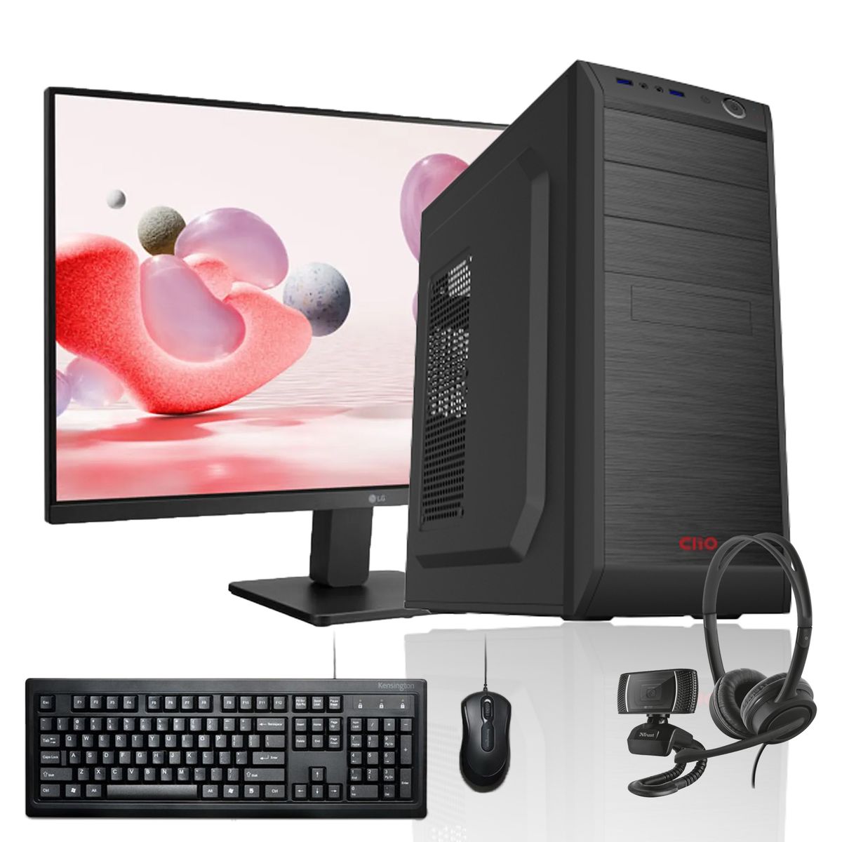HYPERPC - PC + MONITOR 22 + Perif: INTEL CORE i5 14400 16Gb DDR5 1Tb UHD 730 WiFi