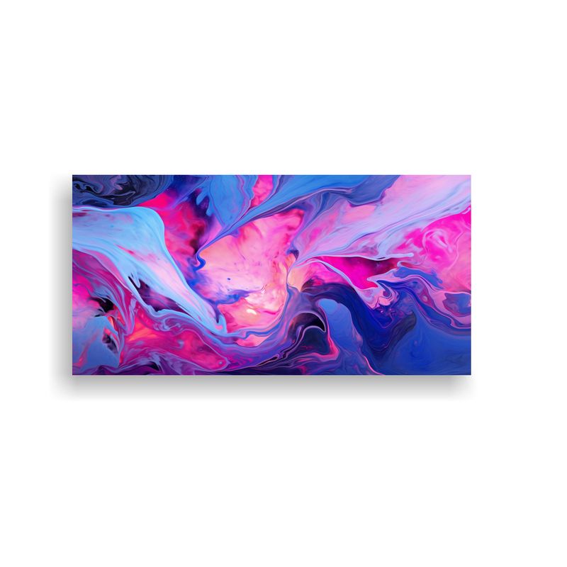 GENERICO - Fondo Abstracto Psicodélico Resistente Con 80x40 Cm
