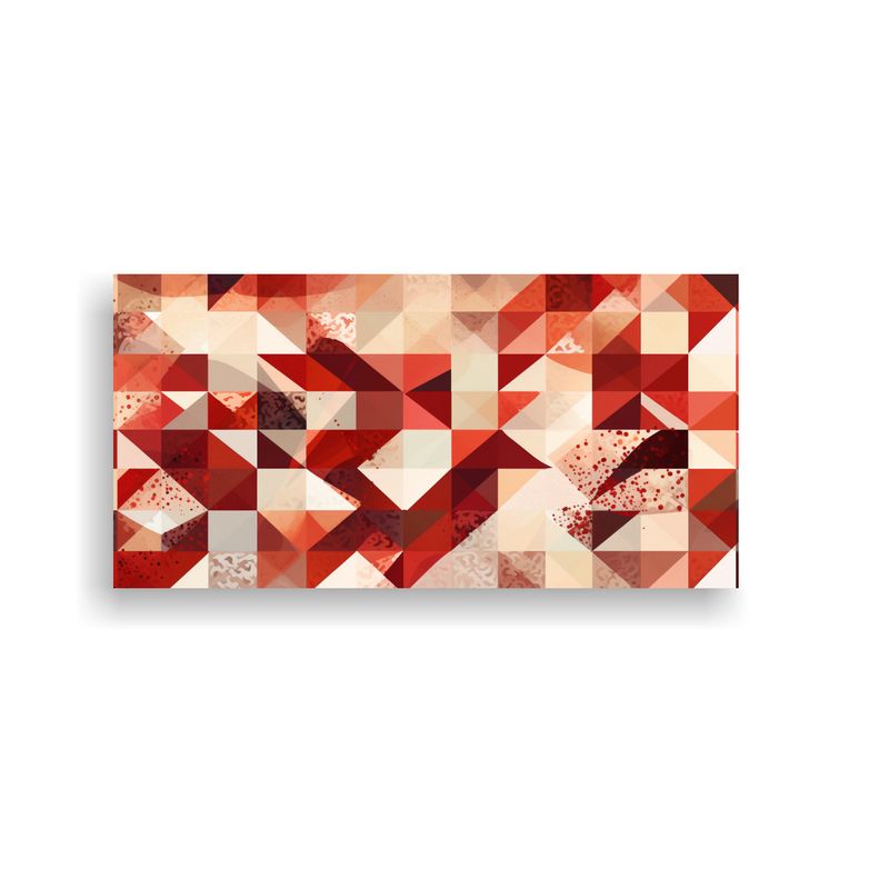 GENERICO - Pintura Decorativa En Lienzo Multicolor Con 60x30 Cm